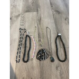 Vintage To Modern Sterling Silver And Beads Necklaces & Bracelets Lot